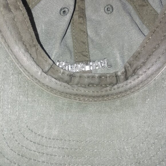 USED Joah Brown The Official Baseball hat in color washed green - Picture 6 of 12